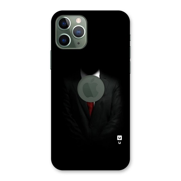 Anonymous Suit Back Case for iPhone 11 Pro Logo  Cut